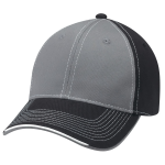 6 Panel Constructed Full-Fit Deluxe Chino Twill Cap