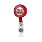 Bellefontaine VL - 30" Cord Round Retractable Badge Reel