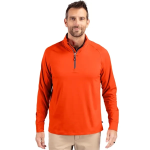 Cutter & Buck Adapt Eco Knit Stretch Recycled Mens Quarte...